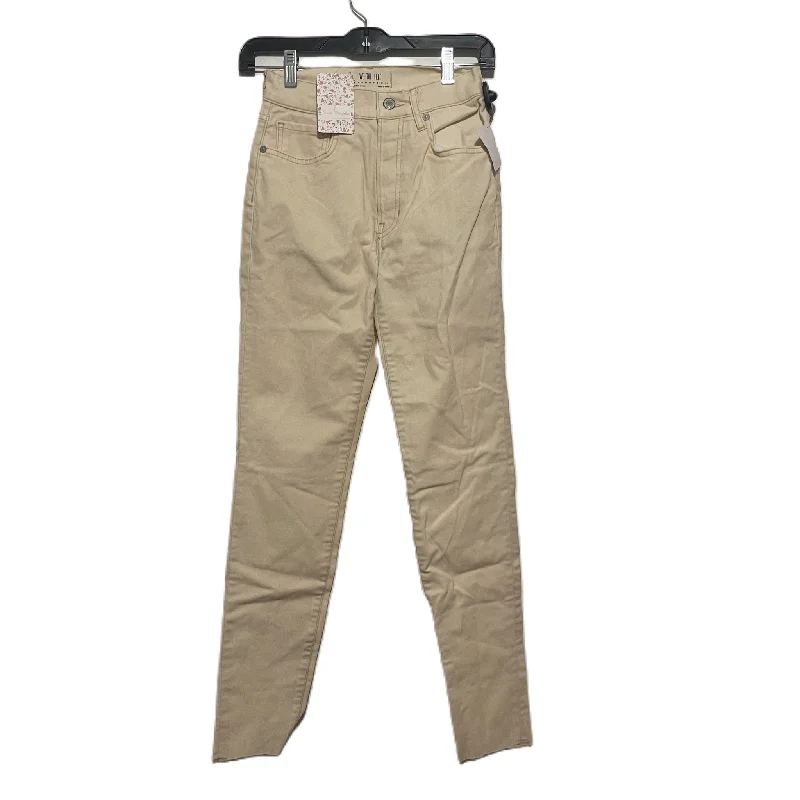 Cream Pants Corduroy By We The Free, Size: 2