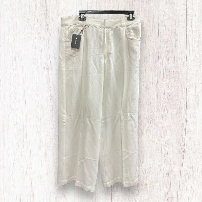 Cream Pants Dress Massimo Dutti, Size L