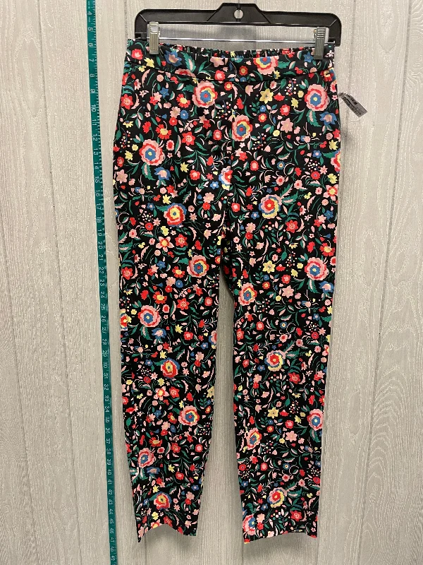 Floral Print Pants Dress Boden, Size 2