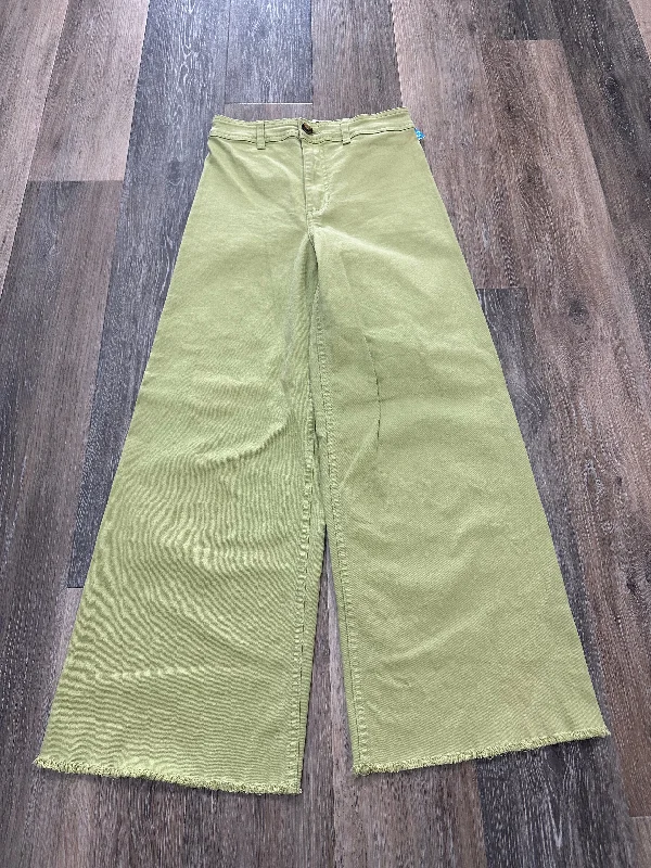 Green Pants Cropped Billabong, Size 2