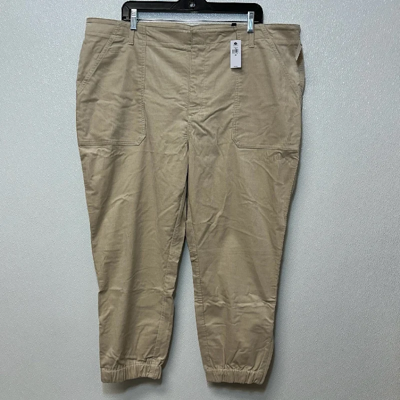 Oatmeal Pants Joggers Banana Republic O, Size 20 short