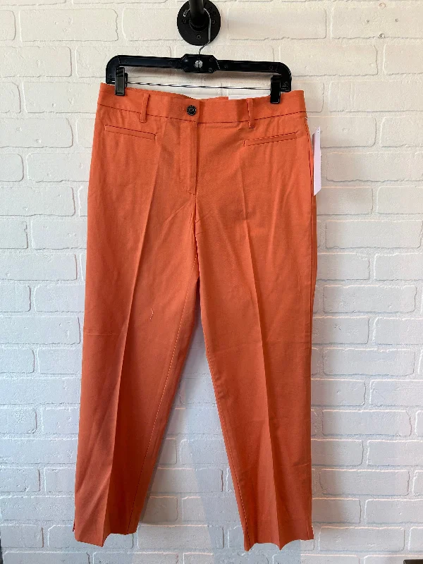 Orange Pants Cropped Ann Taylor, Size 6