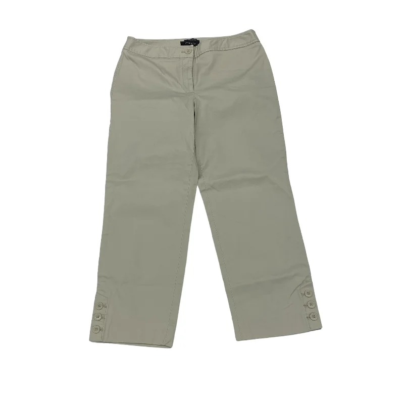 TAN PANTS CHINOS & KHAKIS by TALBOTS Size:4