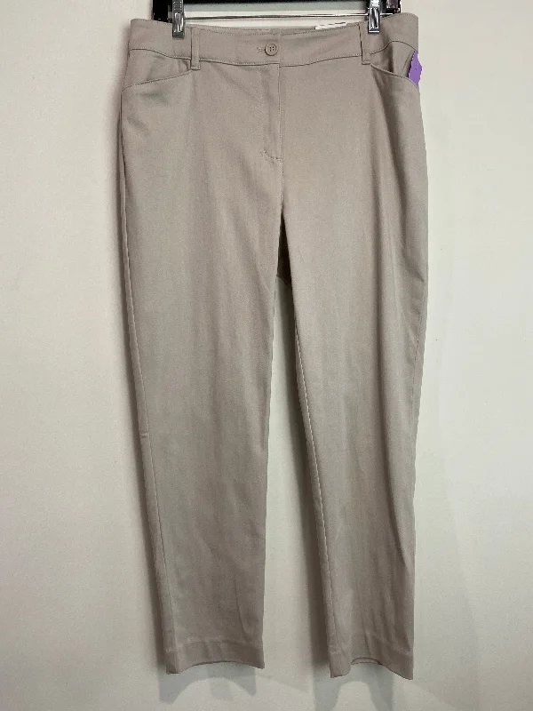 Tan Pants Dress Chicos, Size 8