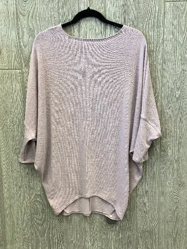 Top 3/4 Sleeve By Jolie In Purple, Size: M