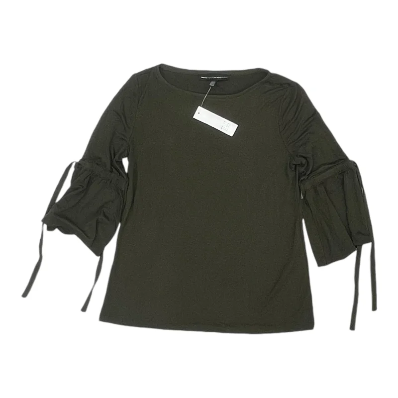 Top 3/4 Sleeve By White House Black Market In Green, Size:Xs