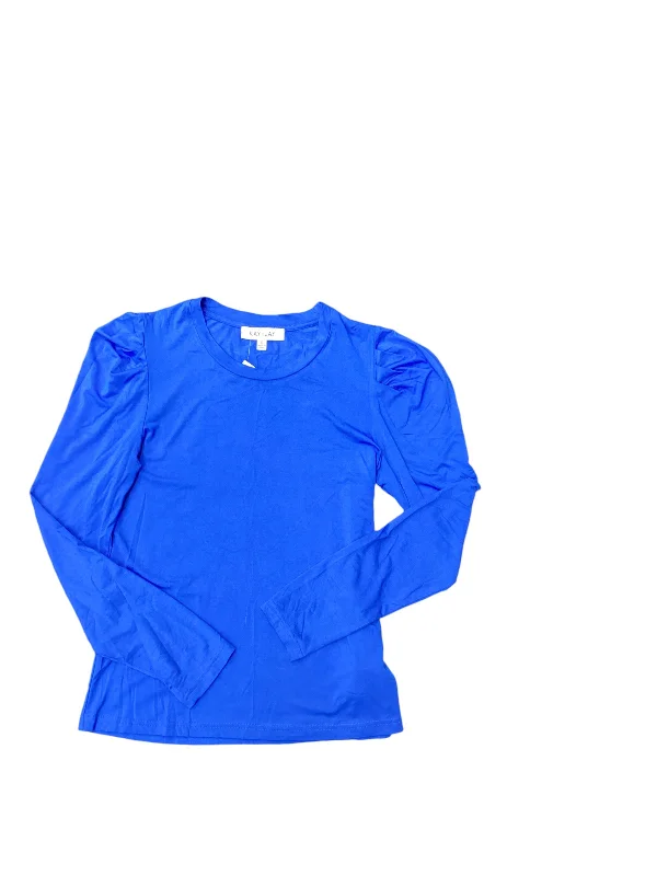 Top Long Sleeve By Clothes Mentor In Blue, Size: S