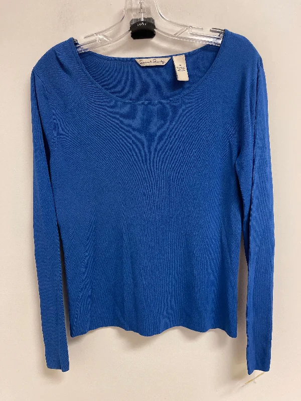 Top Long Sleeve By French Laundry In Blue, Size: M