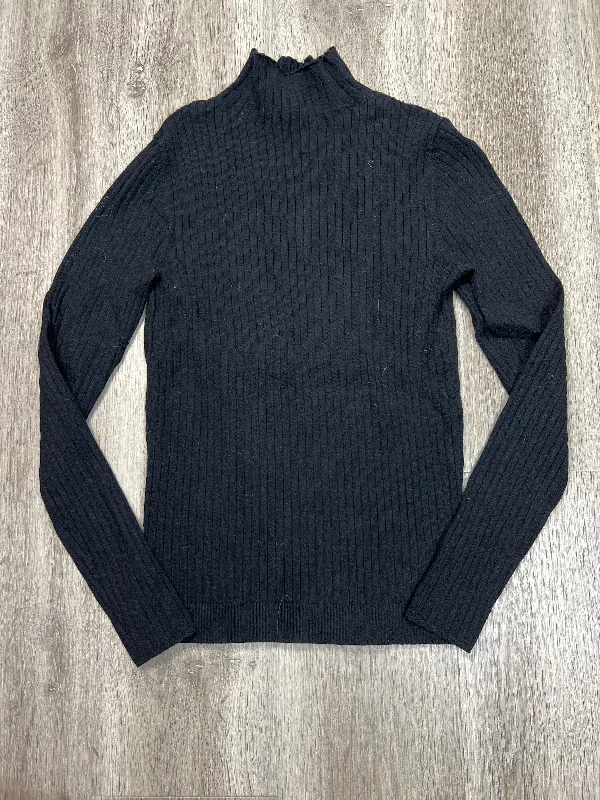 Top Long Sleeve By Loft In Black, Size: M