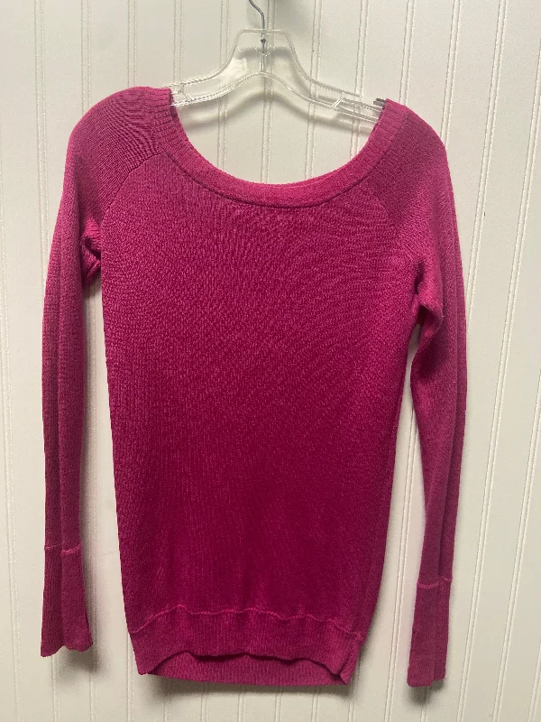 Top Long Sleeve By Lululemon In Pink, Size: S