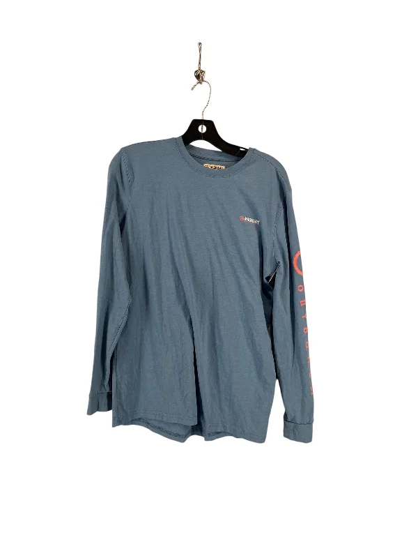 Top Long Sleeve By Magellan In Blue, Size: M