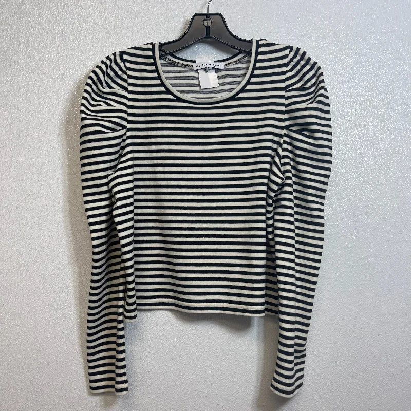 Top Long Sleeve By Rebecca Minkoff In Striped, Size: M