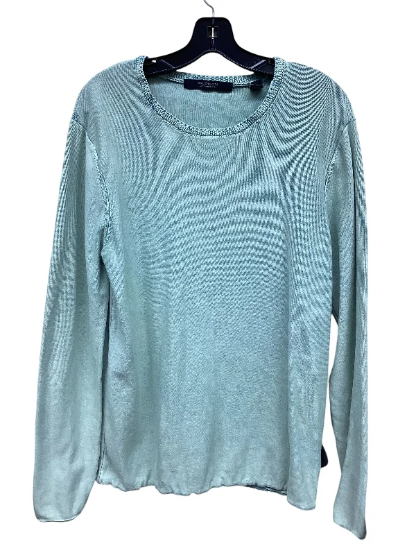 Top Long Sleeve By Scotch & Soda In Green, Size: L