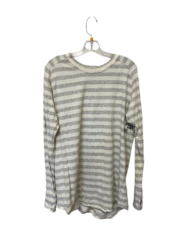 Top Long Sleeve By We The Free In Striped Pattern, Size: S