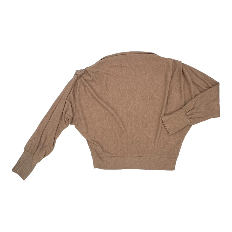 Top Ls By Clothes Mentor In Tan, Size:M