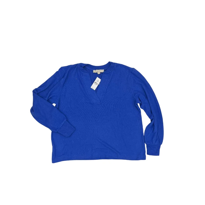 Top Ls By Loft In Blue, Size:M